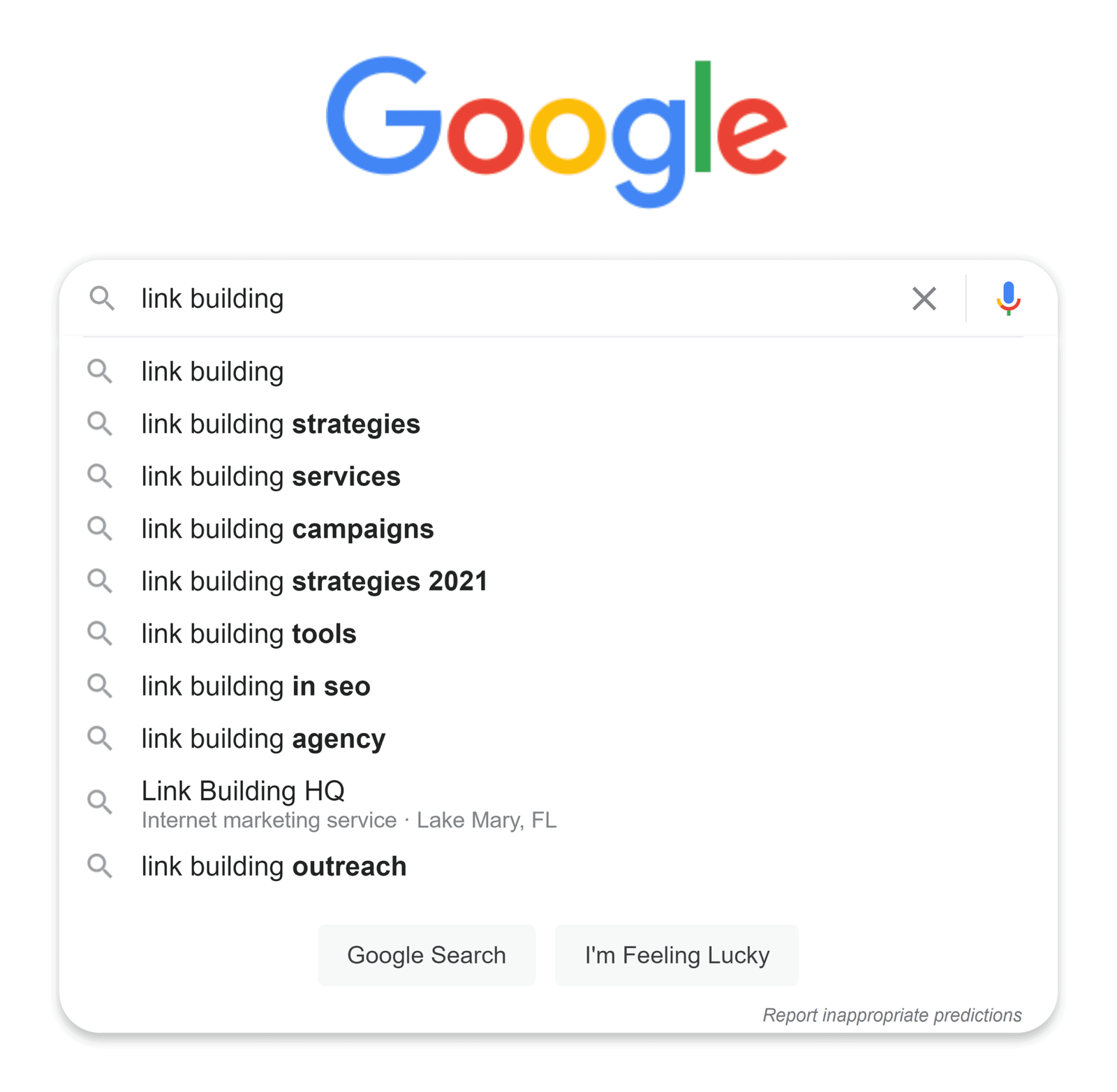 Google 搜索 – 链接建设 – 建议 Google 搜索 – 链接建设 – 建议