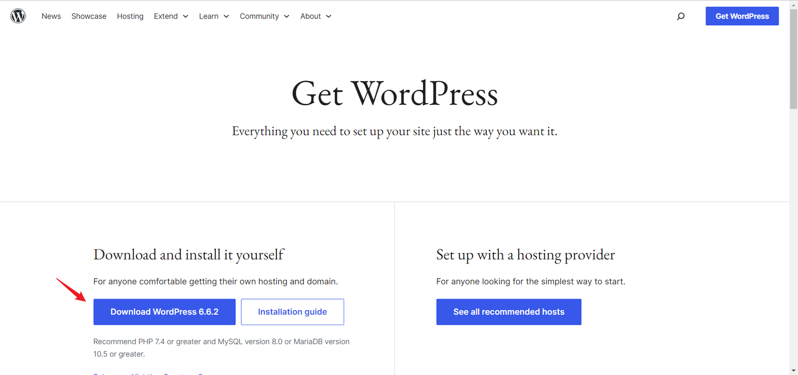 宇宇博客完整搭建教程 3 wordpress下载